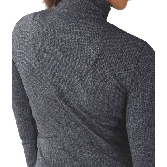 LULULEMON ATHLETICA Kanto Catch Me 1/2 Zip Pullover Size 6 - Picture 3 of 7